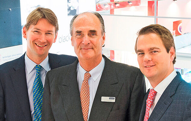 Die drei Geschäftsführer der Firma WENKO