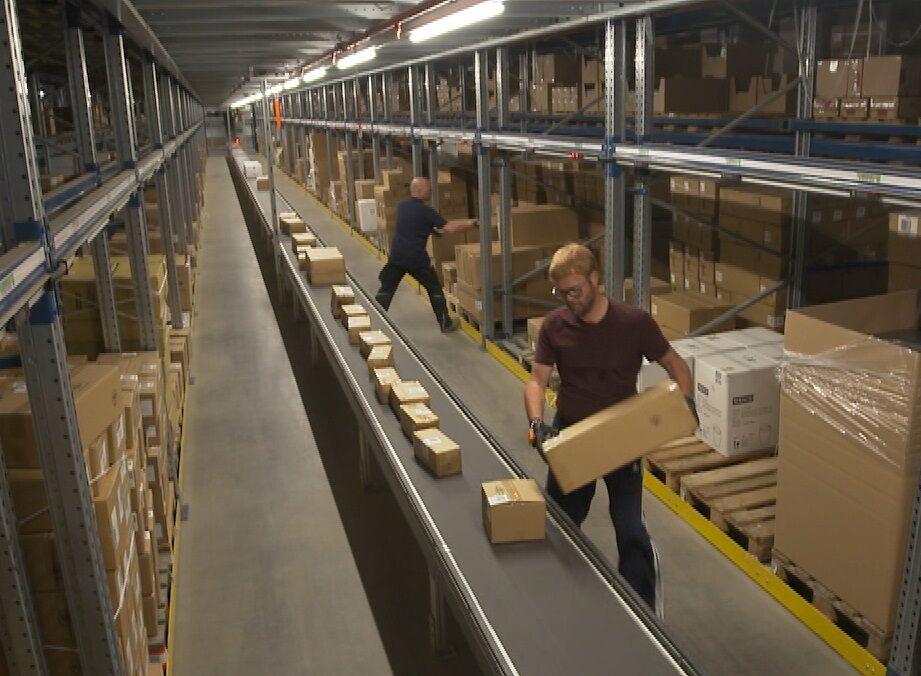 Niklas Köllner alias André Kullmann auf seiner Station im Lager