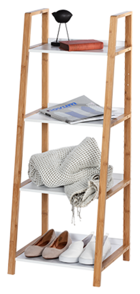 WENKO Regal 4 Etagen Finja