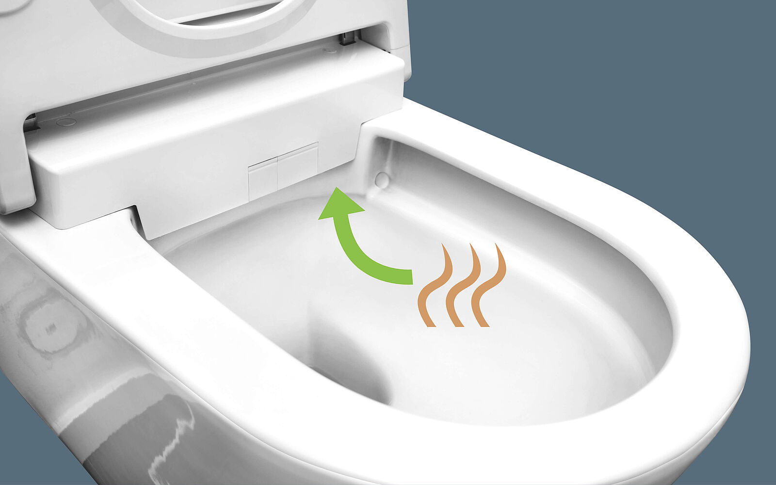 Das WENKO smart WC im Komfort Modus