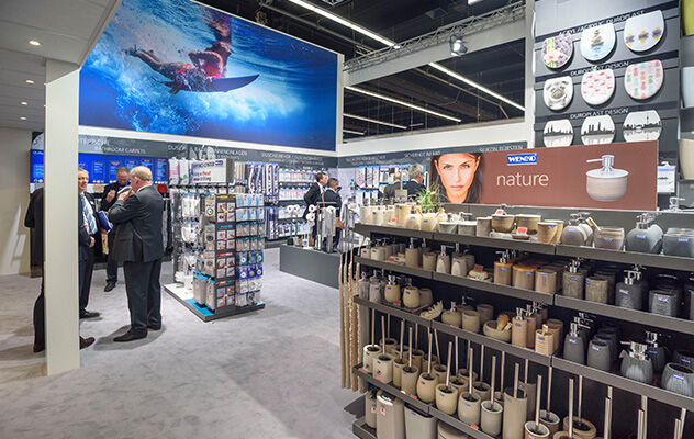 Messestand auf der Ambiente präsentiert Neuheiten