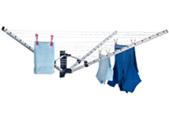 WENKO Wandwäschespinne Trockner Alu