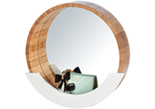 WENKO Wandspiegel mit Ablage Finja