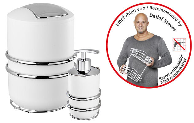 Das befestigen ohne bohre-System bietet extrem festen Halt auf allen tragfähigen Oberflächen.