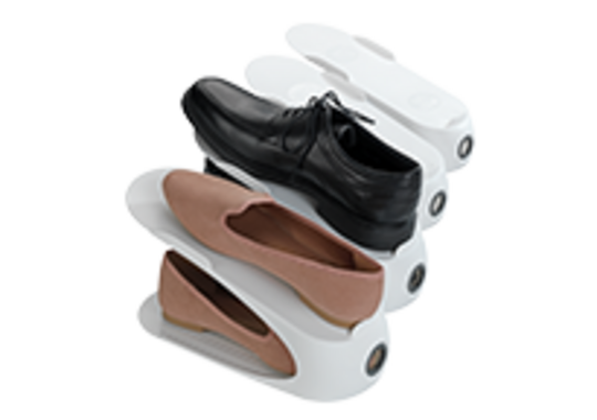 WENKO Wohnen Schuhhalter weiß