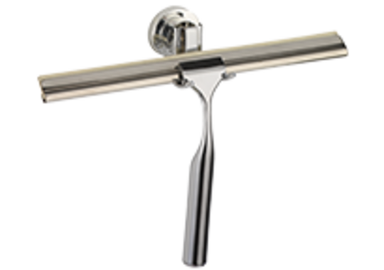 Ein Duschabzieher aus rostfreiem Edelstahl