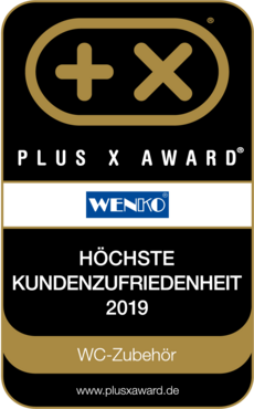 Das Logo des Plus X Award für Kundenzufriedenheit