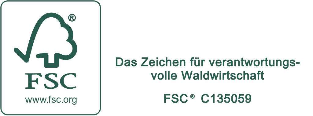 Das FSC Siegel als Zeichen für Verantwortung