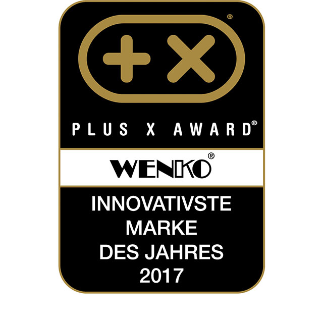Das Logo des Plus X Award 2017